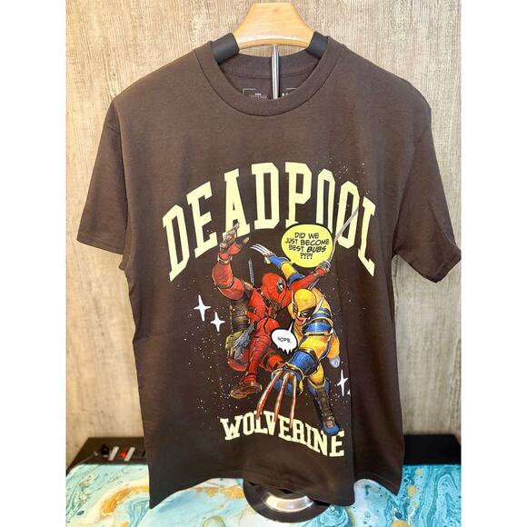 Civil LA Other - NEW Sz. M - Civil LA Men's Deadpool/Wolverine Tee (Brown)
